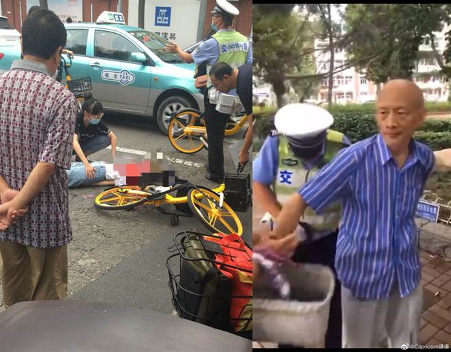 老翁闹区随机砍人 女高中生惨死血泊 曝照片网震撼（图片取自／澎拜新闻）