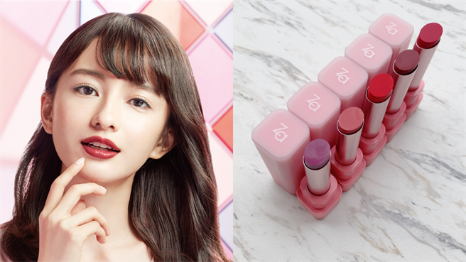 Za「潮色邂逅唇彩水润款」全新5色上市。（图／品牌提供、邱映慈摄影）