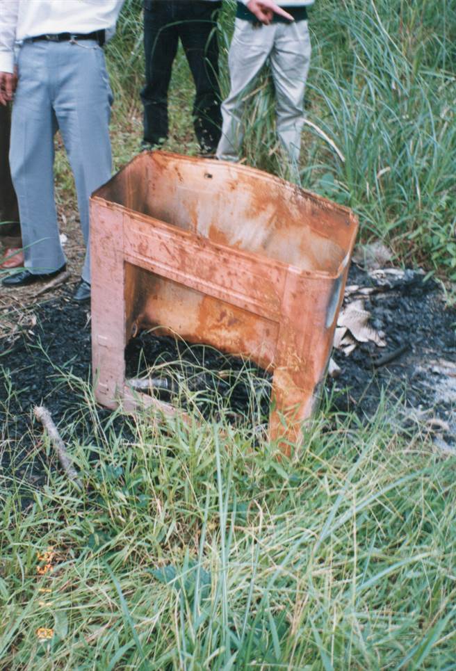 游丰山勒毙陈女后，即在别墅后方将陈女的尸体予以焚毁。(何叔娟摄)