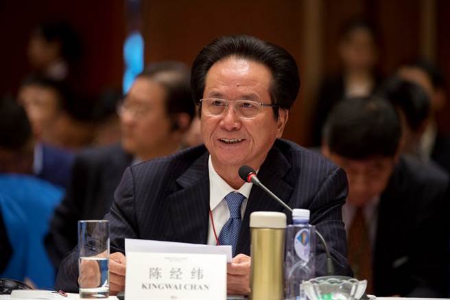 香港经纬集团创办人陈经纬。（资料照／中新社）