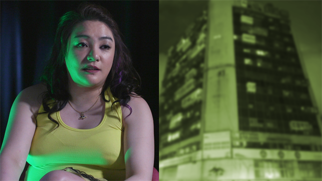 凌威威爆位于北市闹区的猛鬼大楼，昔日旗下酒店妹住到变成精神病。(照片/游定刚、邱子轩 拍摄)