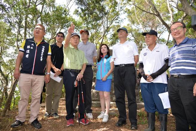 客委會現勘尖筆山古戰場擬建置紀念公園 寶島 中時