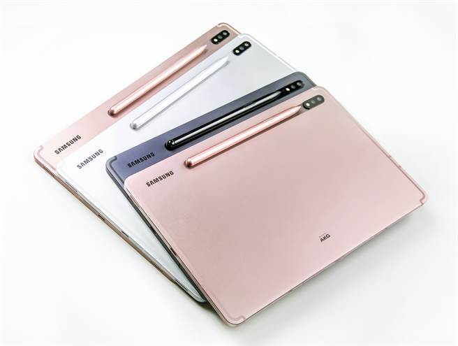 Galaxy Tab S7、S7+正式在台上市。（三星提供／黄慧雯台北传真）