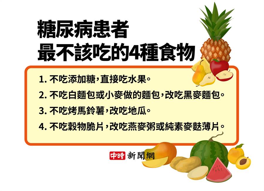 糖尿病患者最不該吃的4種食物