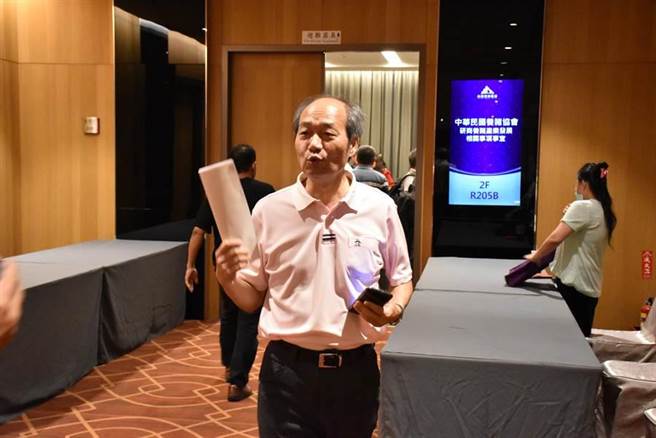 苗栗县养猪协会理事长陈明朝。(资料照,谢明俊摄)