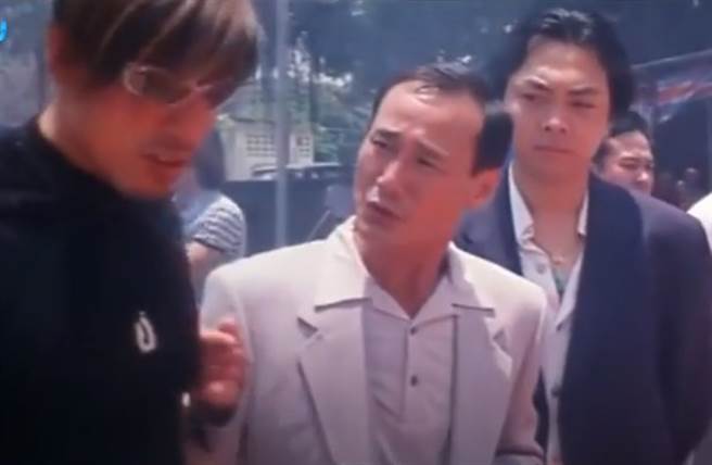 陳惠敏在《古惑仔》飾演黑道老大，令人印象深刻。(取自YouTube)