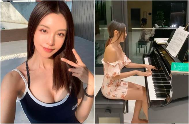 鋼琴女神李元玲不只琴技了得，還有前凸後翹的好身材。（圖／翻攝自IG）