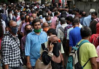 研究：印度5月份可能就有超過640萬人染疫