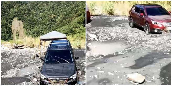 武界坝无预警放水，酿露营客2死2失踪。（图／南投县消防局提供／廖志晃南投传真）