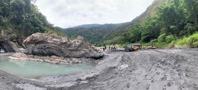 台中市遊客到濁水溪露營，卻釀成悲劇。（廖志晃攝）