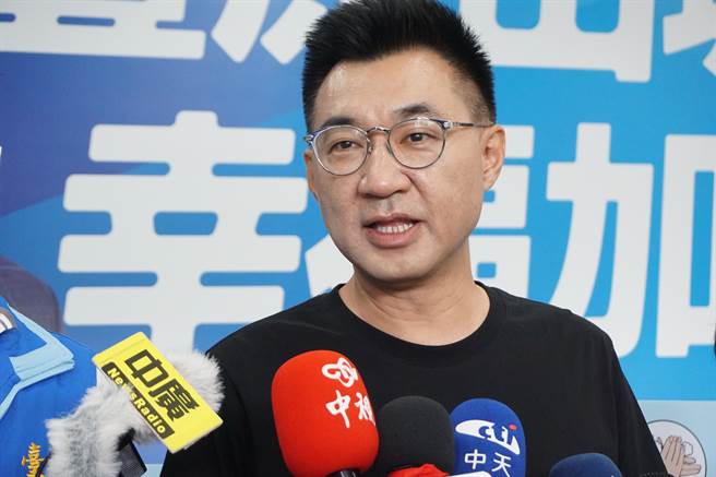 国民党主席江启臣。（资料照，王文吉摄）