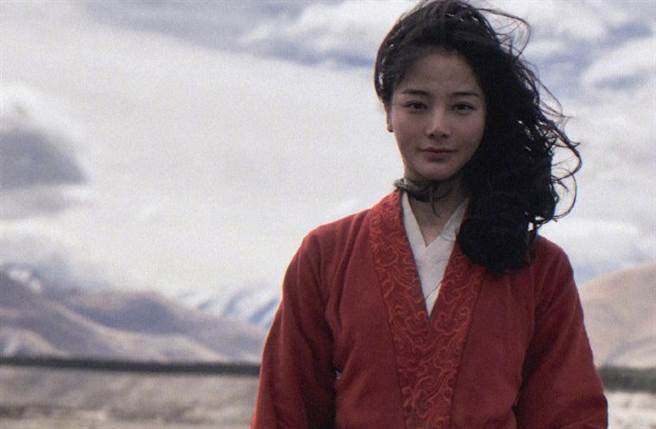 刘亦菲替身照曝光。(取自微博)