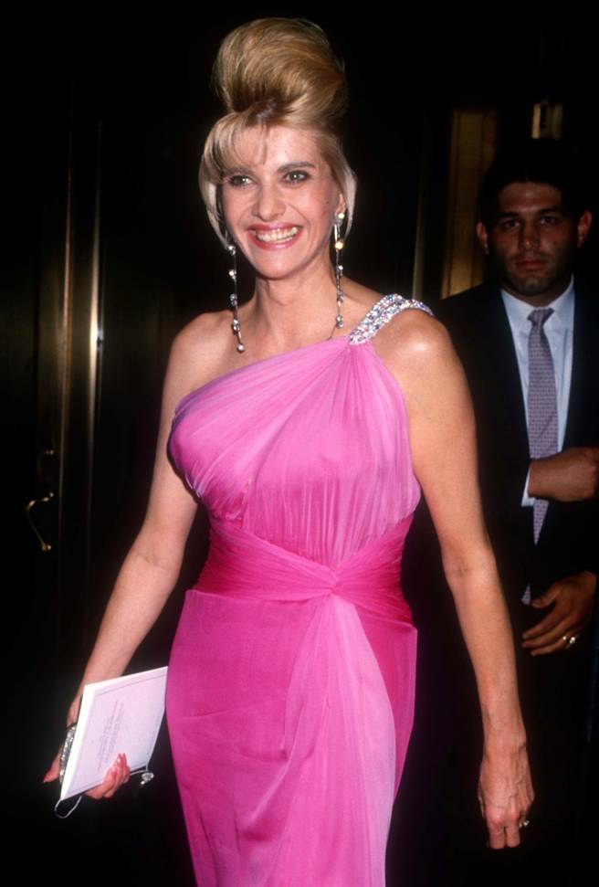 美國總統川普的首任妻子伊凡娜（Ivana Trump）過去是一名模特兒，身材姣好。（資料照／TPG、達志影像）