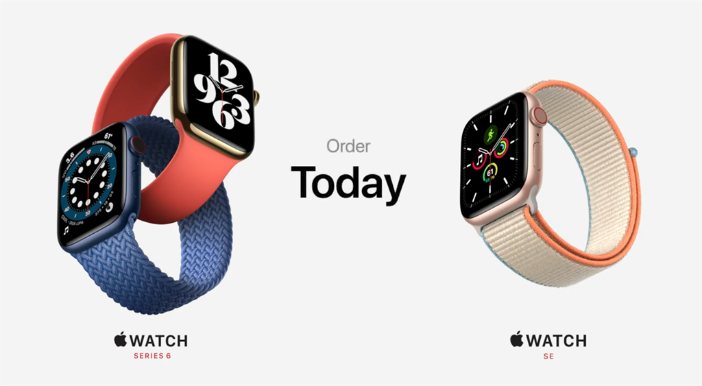 Apple Watch Series 6支援血氧濃度偵測新SE平價款登場- 科技- 科技