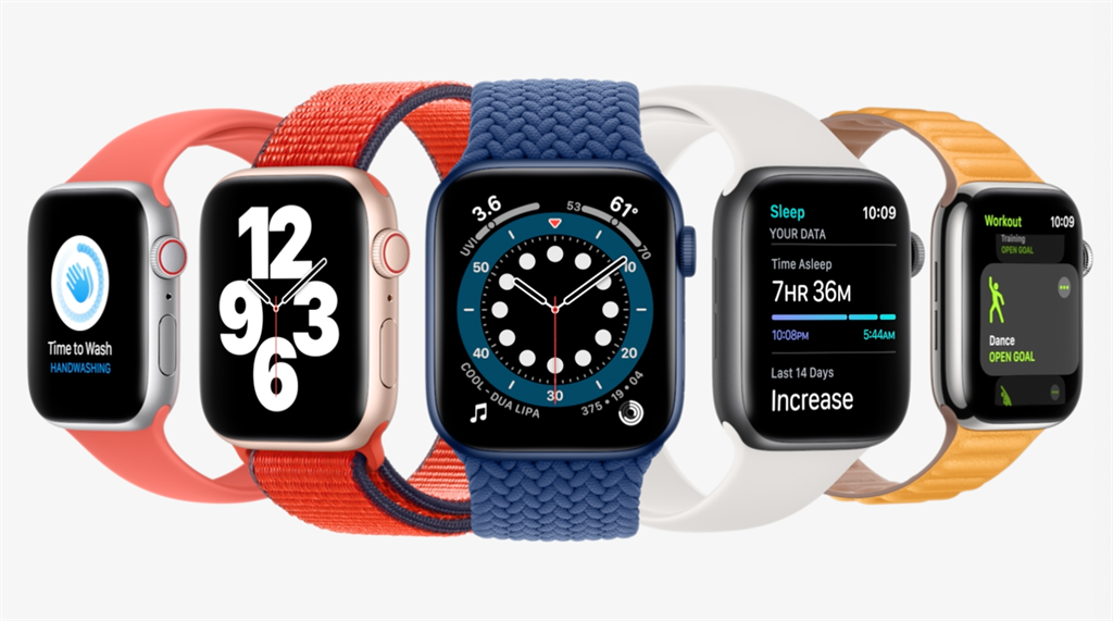 蘋果watchOS 7正式版已釋出，支援睡眠偵測。（摘自蘋果官網）
