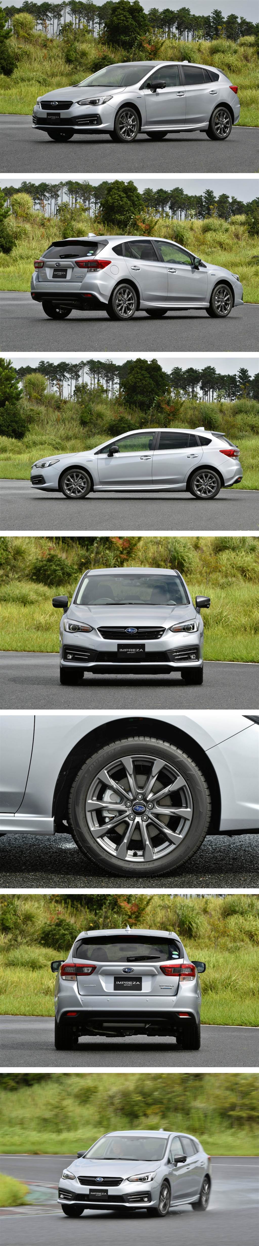 Subaru Impreza Sport 新年式變更、導入 e-BOXER 輕度混合動力與 STI SPORT 羽量級運動