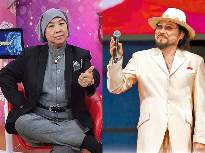 恒述法师向张菲温情喊话，盼和弟弟一同主持。(照片/游定刚 拍摄、《中时新闻网》资料照)