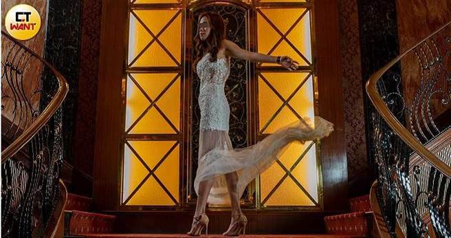 琳琳样貌精致，170公分的高挑身材，经常是大眾目光的焦点。（图／宋岱融摄）