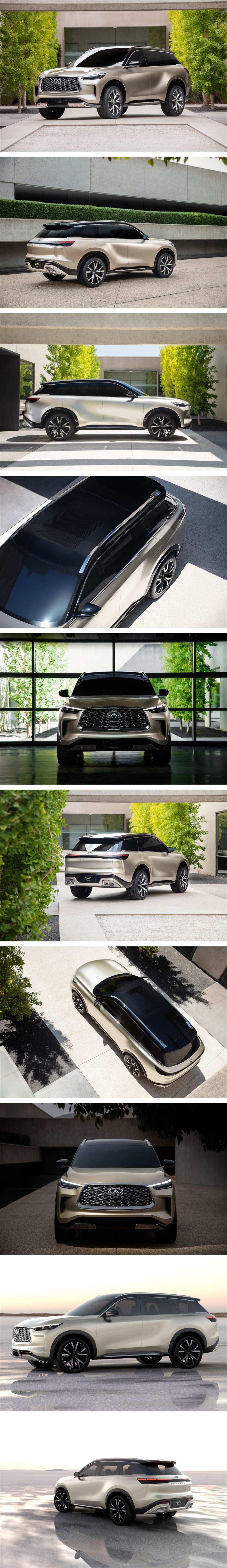 將傳統日本文藝融入三排七人座 SUV ，Infiniti QX60 Monograph 概念原型車日本橫濱發表、2021 量產