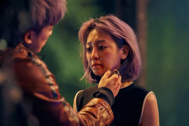 谢欣颖被林哲熹殴打后心痛的神情。（卫视中文台提供）