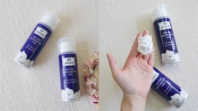 ACQUA ALLE ROSE浓密玫瑰洁顏慕丝。（图／品牌提供）