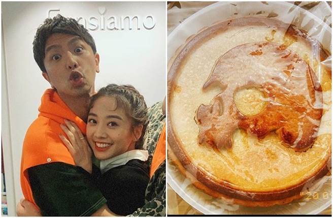 鬼鬼收到小鬼生前准备的中秋礼盒，她揪心说：「我想你 一路好走哥哥。」（图／取材自鬼鬼Instagram）