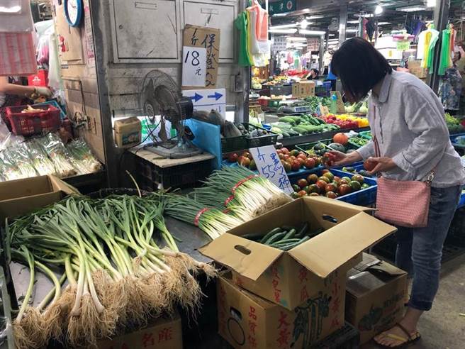 一位菜贩的老板娘发文表示，「现在卖菜是不是都没有年轻人要做了？」更说好不容易约到的面试者，上班当天直接放鸟。(示意图非当事店家/吴堂靖摄)