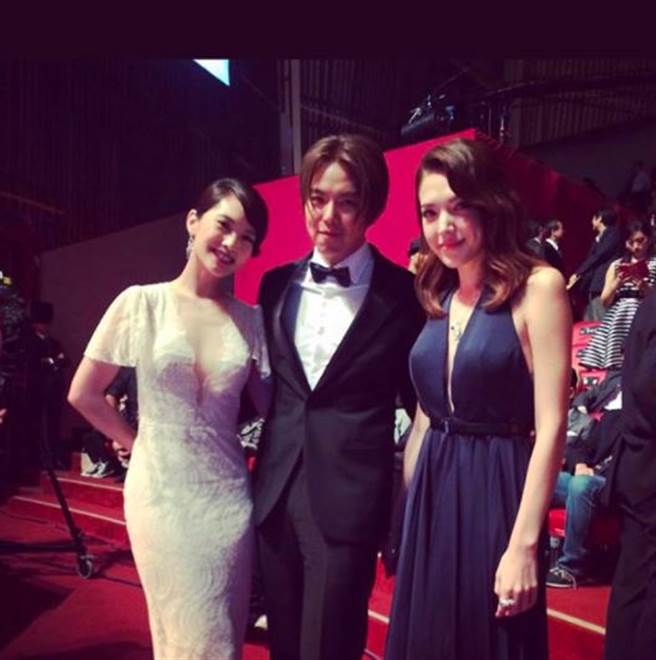 杨丞琳、小鬼、许玮宁5年前第一次在金钟奖合体。（图／翻摄自IG）