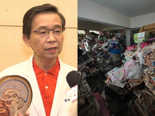 精神科医师杨聪财表示，囤积症属新型精神疾病。(照片/游定刚 拍摄)