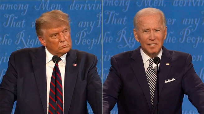 之所以对大陆来说谁当选都一样，因为两个人都没把大陆当朋友。（图／直播截图）