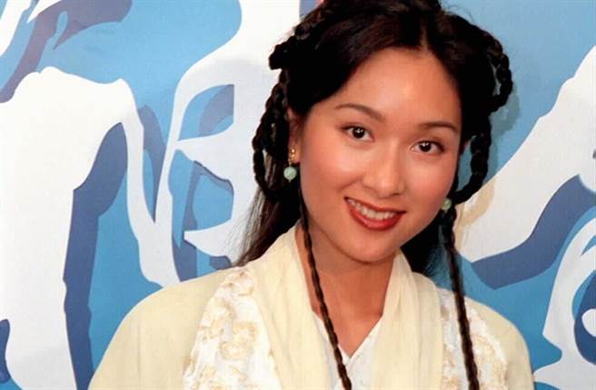 杨恭如1999年为《雪花神剑》来台宣传，古装扮相绝美。(本报系资料照)