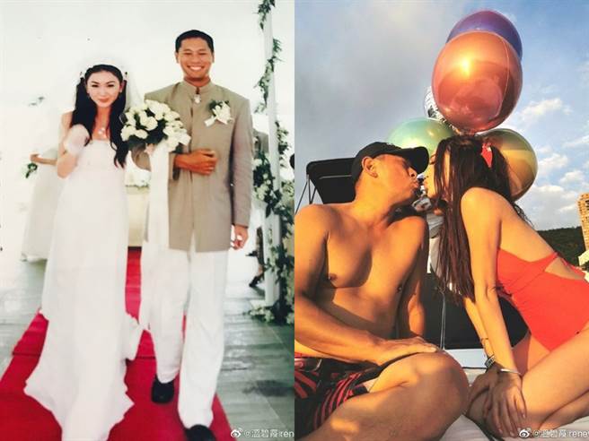 温碧霞与老公曾差点离婚，所幸化解危机，重新找回相爱的理由。（图／微博@温碧霞）