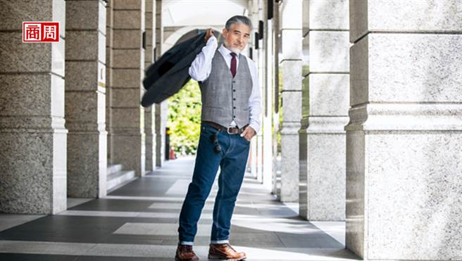 林天扶被稱作「台灣史恩康納萊」，演遍總裁、黑道大哥等角色，他接下來想挑戰西部牛仔。(圖/郭涵羚攝)