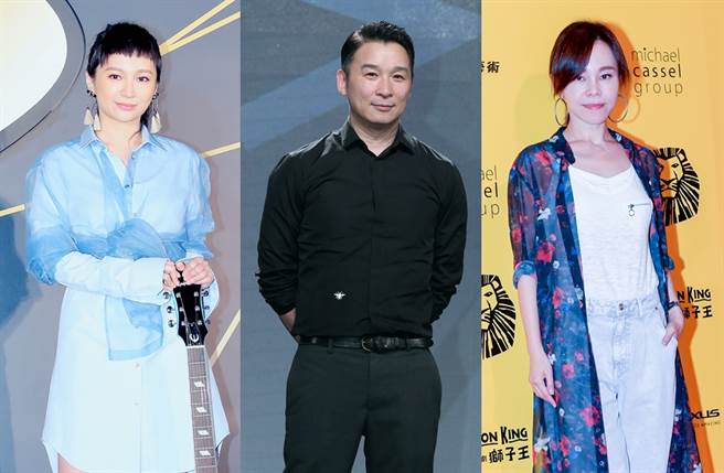 陈镇川（中）是本届评审团主席，Faye、彭佳慧是评审团之一。（图／中时资料照片）