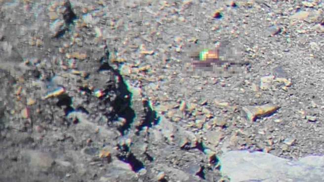 王姓山友失聯11日後，於「死亡稜線」下方崩壁發現遺體。（圖／翻攝自搜救資訊公開平台）