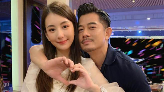 郭富城和方媛结婚3年，生下2名女儿。（图／微博@方媛Moka）