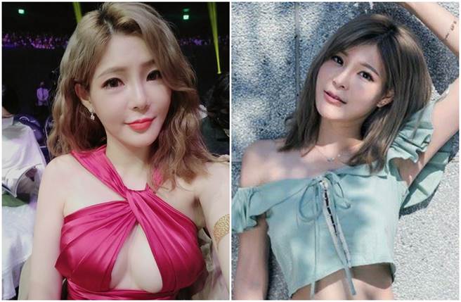 孟慶而曝光金曲獎邪惡視角自拍照，渾圓上圍呼之欲出。（圖／取材自孟慶而 Cheer臉書）