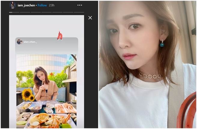 陈乔恩晒照粉碎怀孕传闻，她肚皮平坦、蛮腰S线条全都露。（图／取材自陈乔恩Instagram）