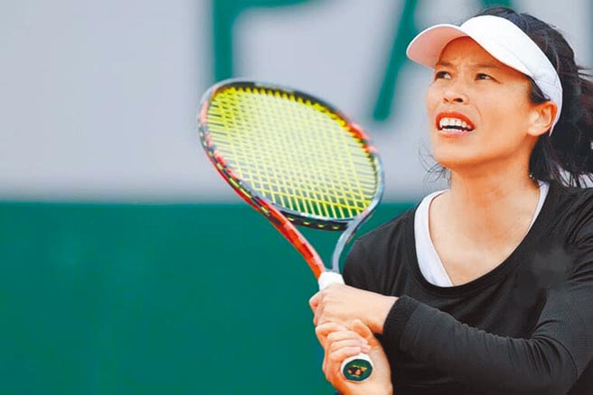 谢淑薇在阿布达比女网赛止步单打32强，但好球连连令主播惊呼不已。（资料照片／WTA官网翻摄）