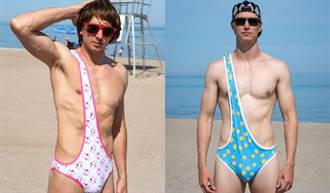 Brokinis造福女性眼球！男生也能穿比基尼 成海灘最瞎趴焦點