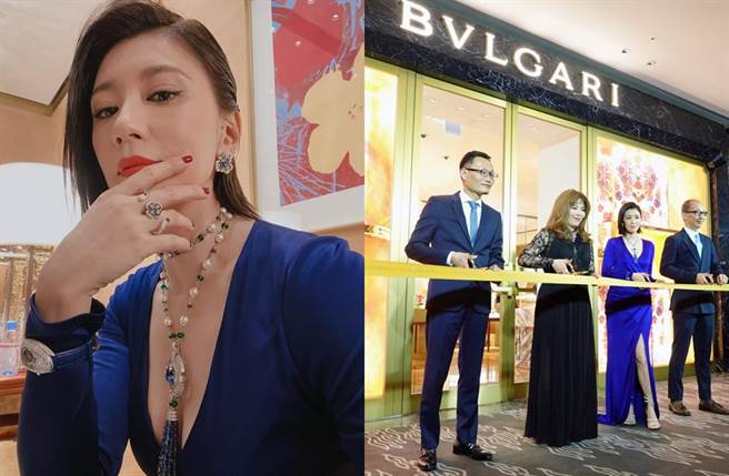 賈靜雯曬絕美自拍。(圖／翻攝自臉書)