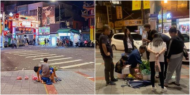 一名卖服饰的女老板日前于脸书写下，希望大家能多帮忙这对父子，别让孩子跟着父亲摆摊至凌晨，但昨日却有知情的金山人出面爆料真相。（图／翻摄自Hello Cindy脸书粉专）