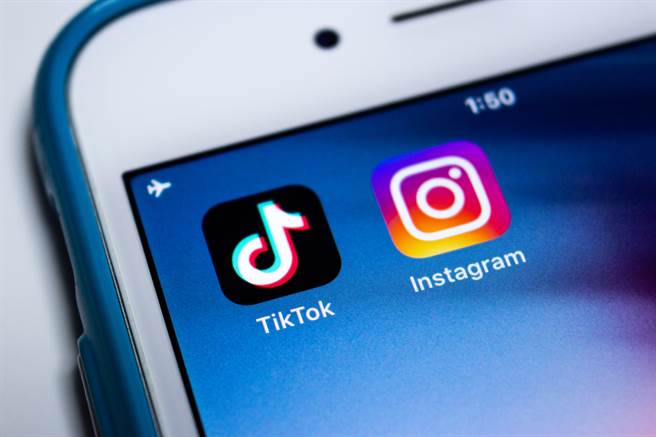 根据统计，TikTok超越Instagram成美国青少年最爱社群Top2。（达志影像／Shutterstock提供）
