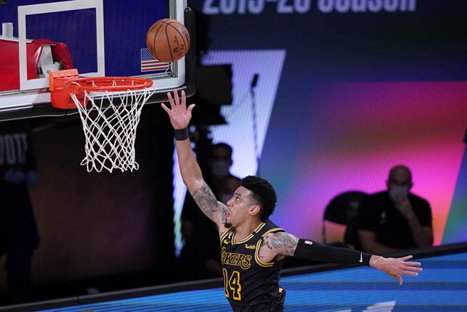 湖人老将丹尼格林坦承自己在G5赛后，也收到不少死亡威胁讯息。(美联社)