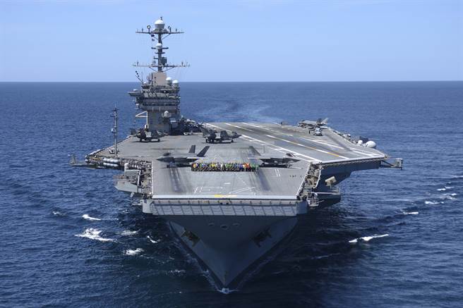 專家認為，艾斯培的「2045戰鬥部隊」計畫需要龐大預算，兩黨是否買單，維修能力是否會因造艦受到侵蝕，都是需要克服之處。圖為操演中的美航艦喬治華盛頓號(CVN 73)。(圖/DVIDS)