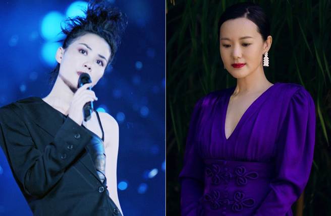 柏林影后咏梅出道23年来没传过绯闻，一生锺情于才华洋溢的丈夫峦树，而峦树曾是王菲的初恋。(取材自中时资料照片、咏梅工作室微博)