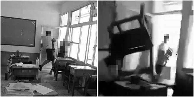 一名家长于脸书心痛地表示，孩子在学校遭同学用木椅狠砸头，而校方给的回应更让她心痛又无奈。（图／翻摄自当事人脸书）