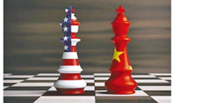 中美博奕，台灣恐被犧牲。（本報系資料照片，設計畫面）