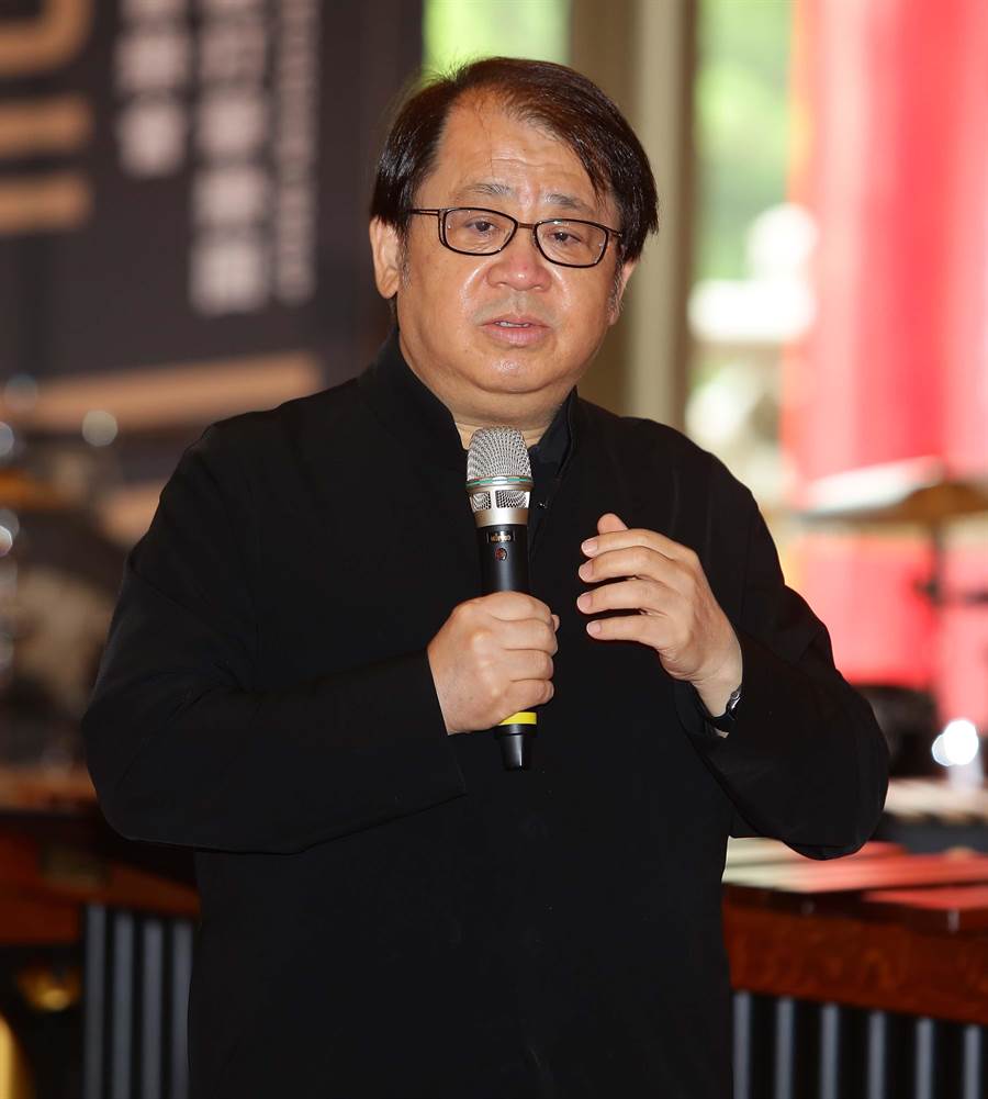 朱宗慶打擊樂團創辦人朱宗慶認為，台灣有許多打擊樂好手，目前團內已有跨越4代的成員，能同台演出。（季志翔攝）