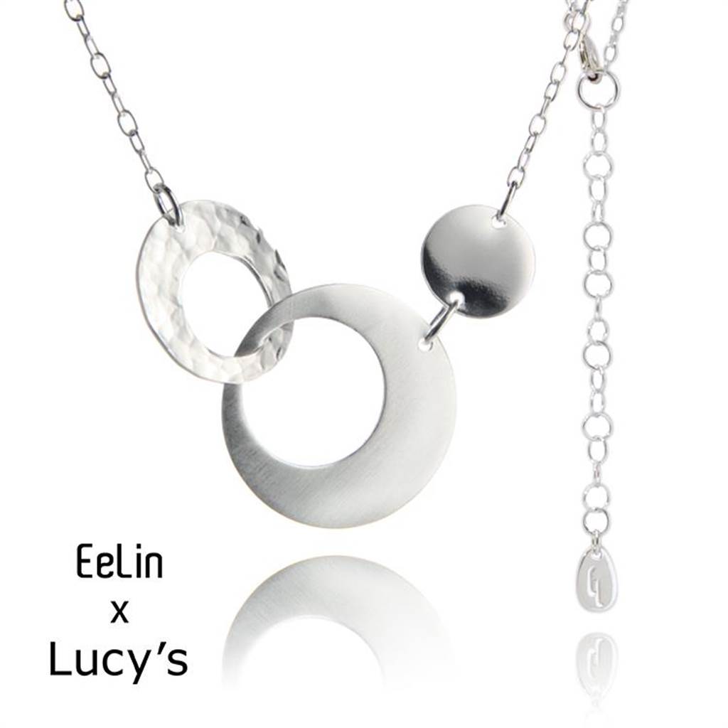圖三：Eelin x Lucy’s聯名銀飾系列，即日起於全台Lucy’s實體門市、官網限量上市。（Lucy’s提供）
